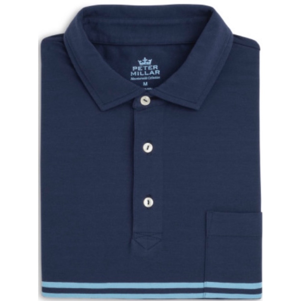 Peter Millar Waumbek Mountainside Stripe Polo